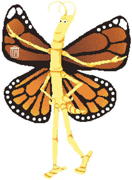 Stick of Butter-fly!